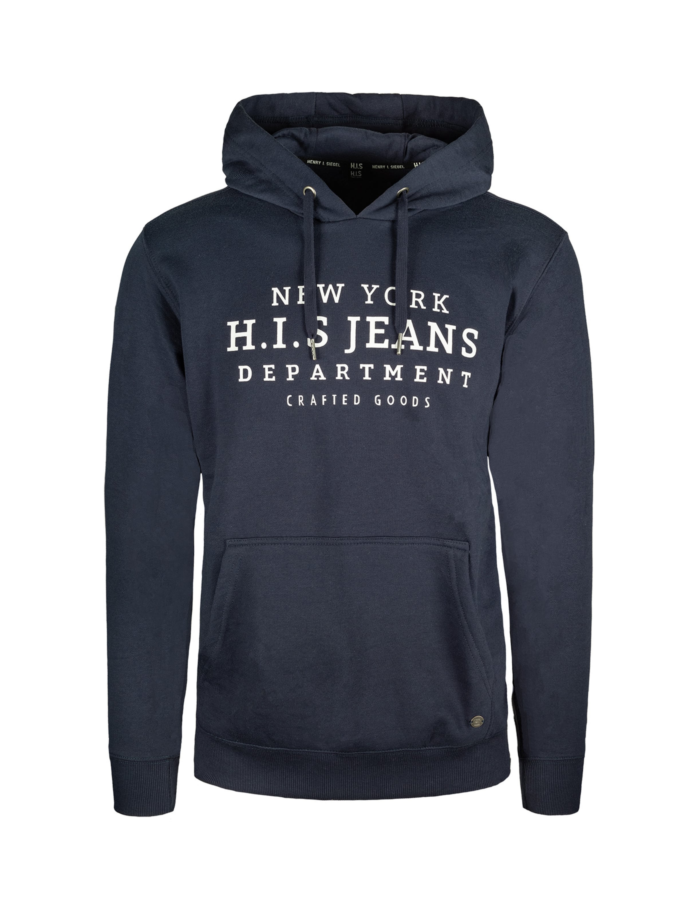 H.I.S Sweatshirt in Blau: Vorderseite
