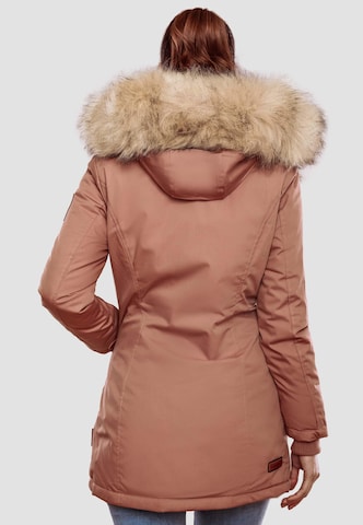 NAVAHOO Зимнее пальто 'Cristal' в Ярко-розовый