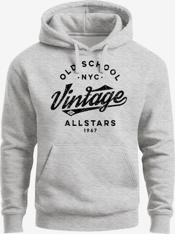Neverless Sweatshirt 'Vintage co.' in Grey: front