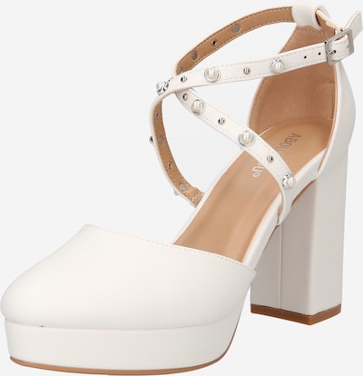 ABOUT YOU Zapatos con plataforma 'Alena' en blanco, Vista del producto