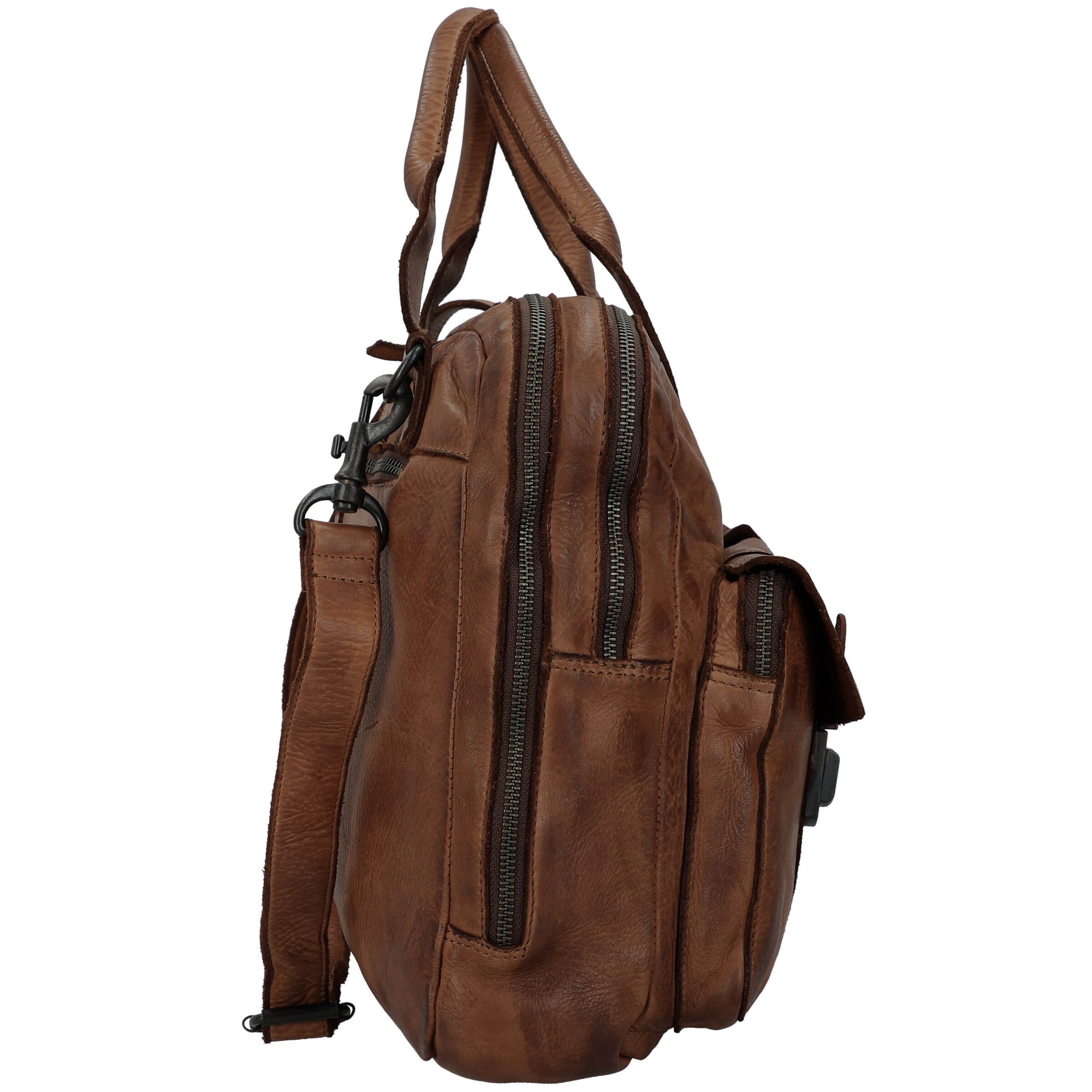 Harbour 2nd Document Bag in Brown