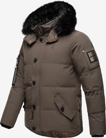 Veste d’hiver 'Halvaar' STONE HARBOUR en gris