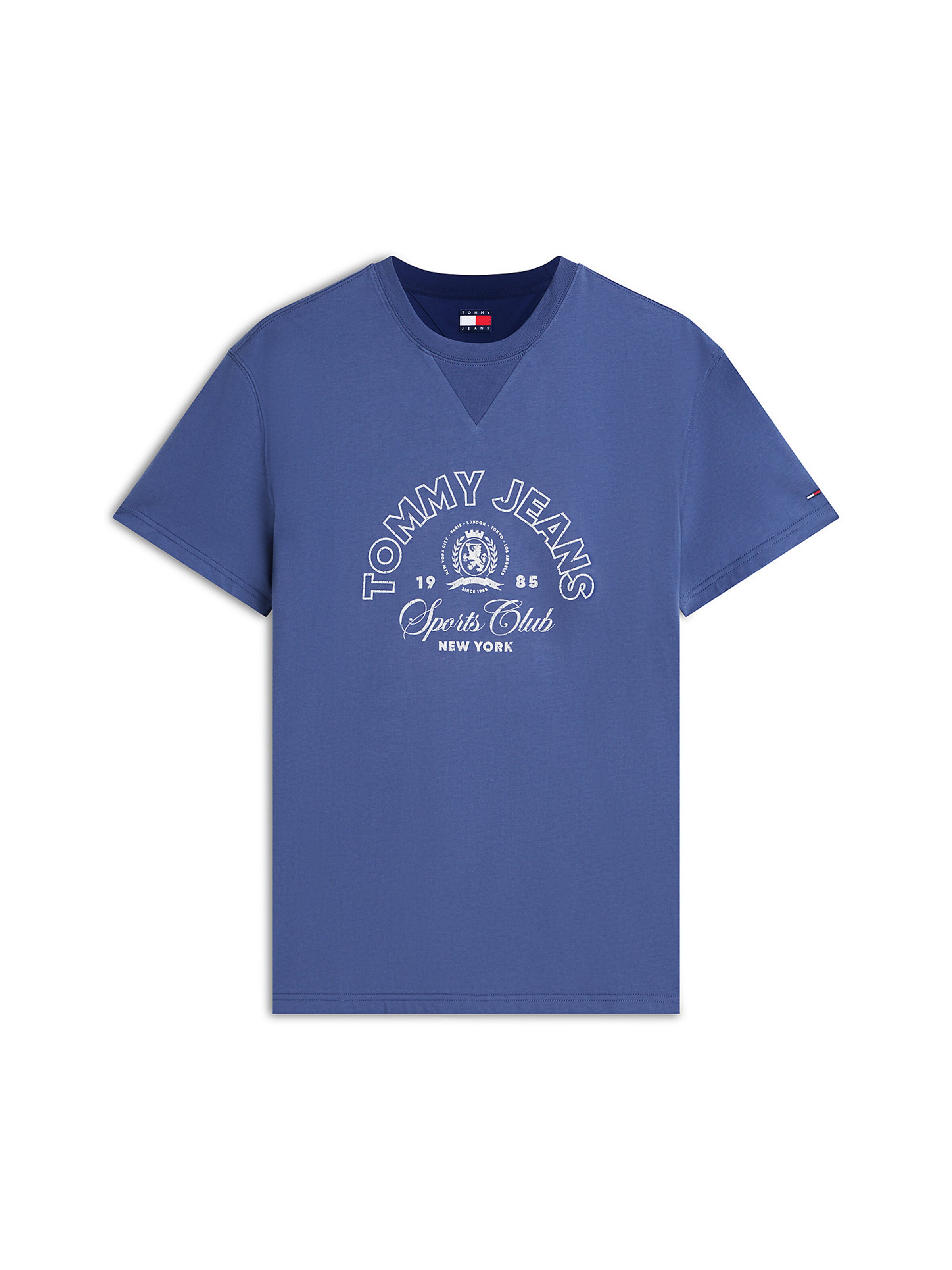 Tommy Jeans Shirt in Blue: front