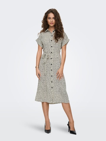 ONLY Shirt Dress 'Hannover' in White: front