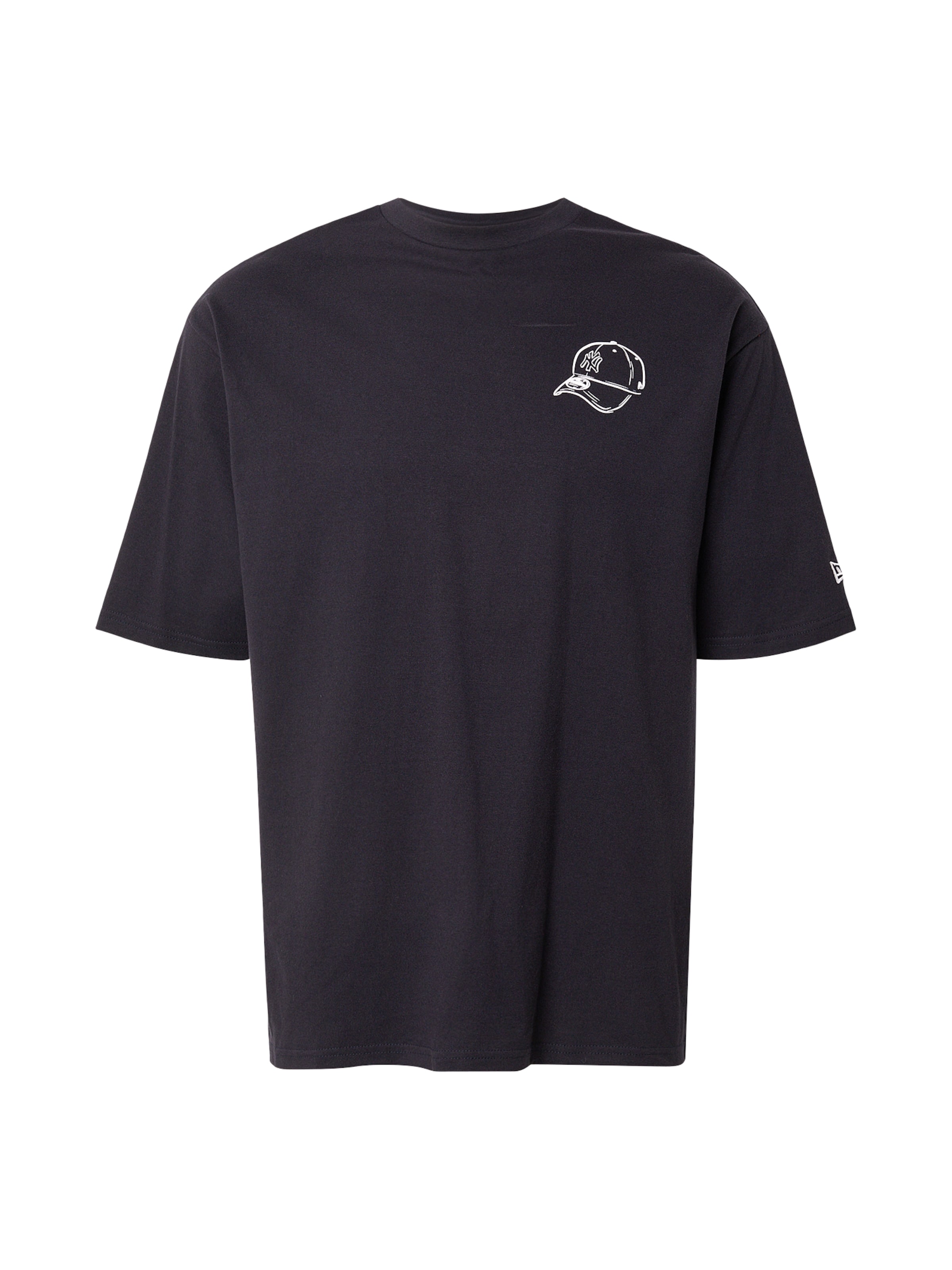 Maglietta 'NEYYAN' NEW ERA di colore blu notte / bianco, Visualizzazione prodotti