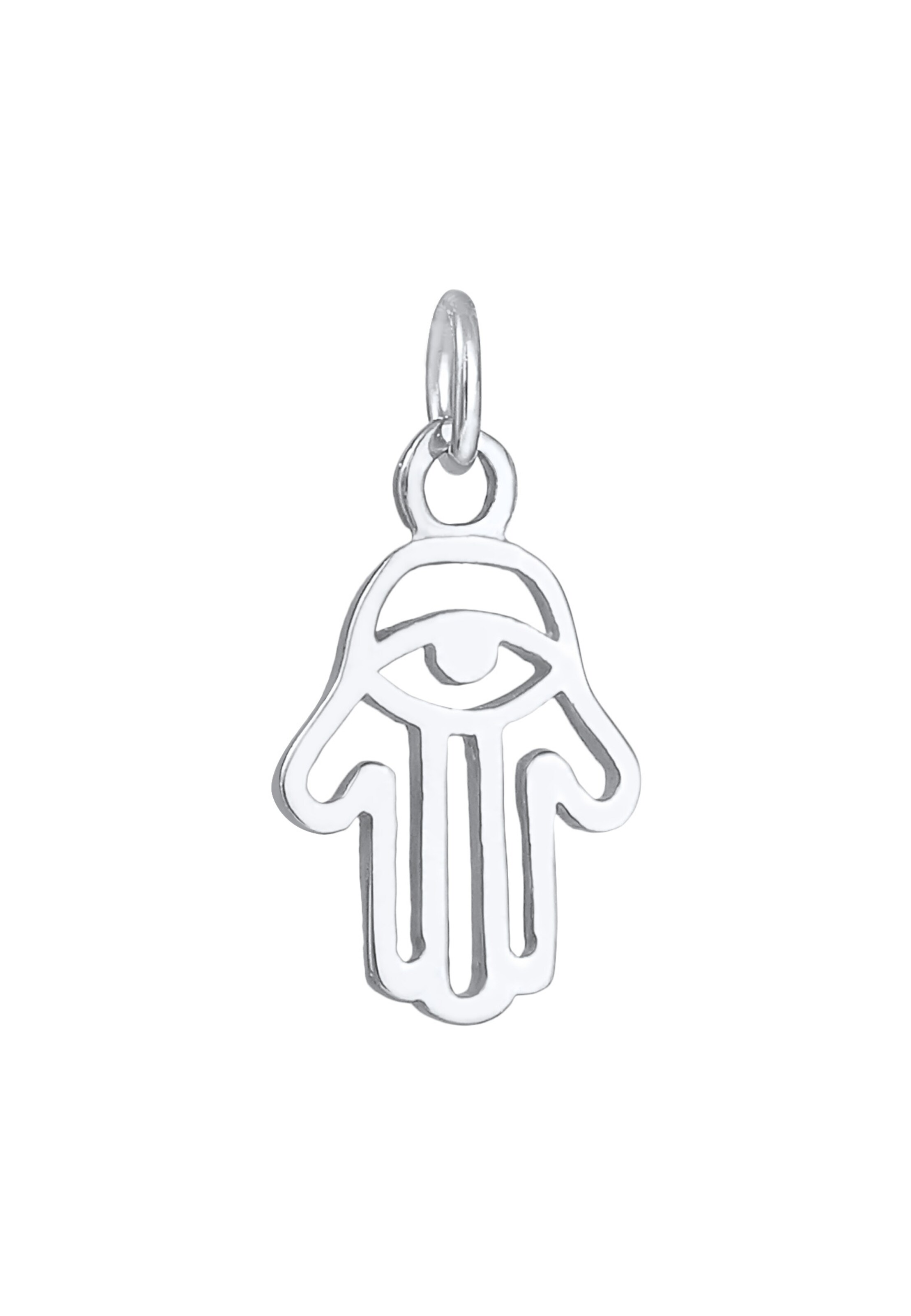 ELLI Anhänger Hamsa Hand in Silber: Vorderseite