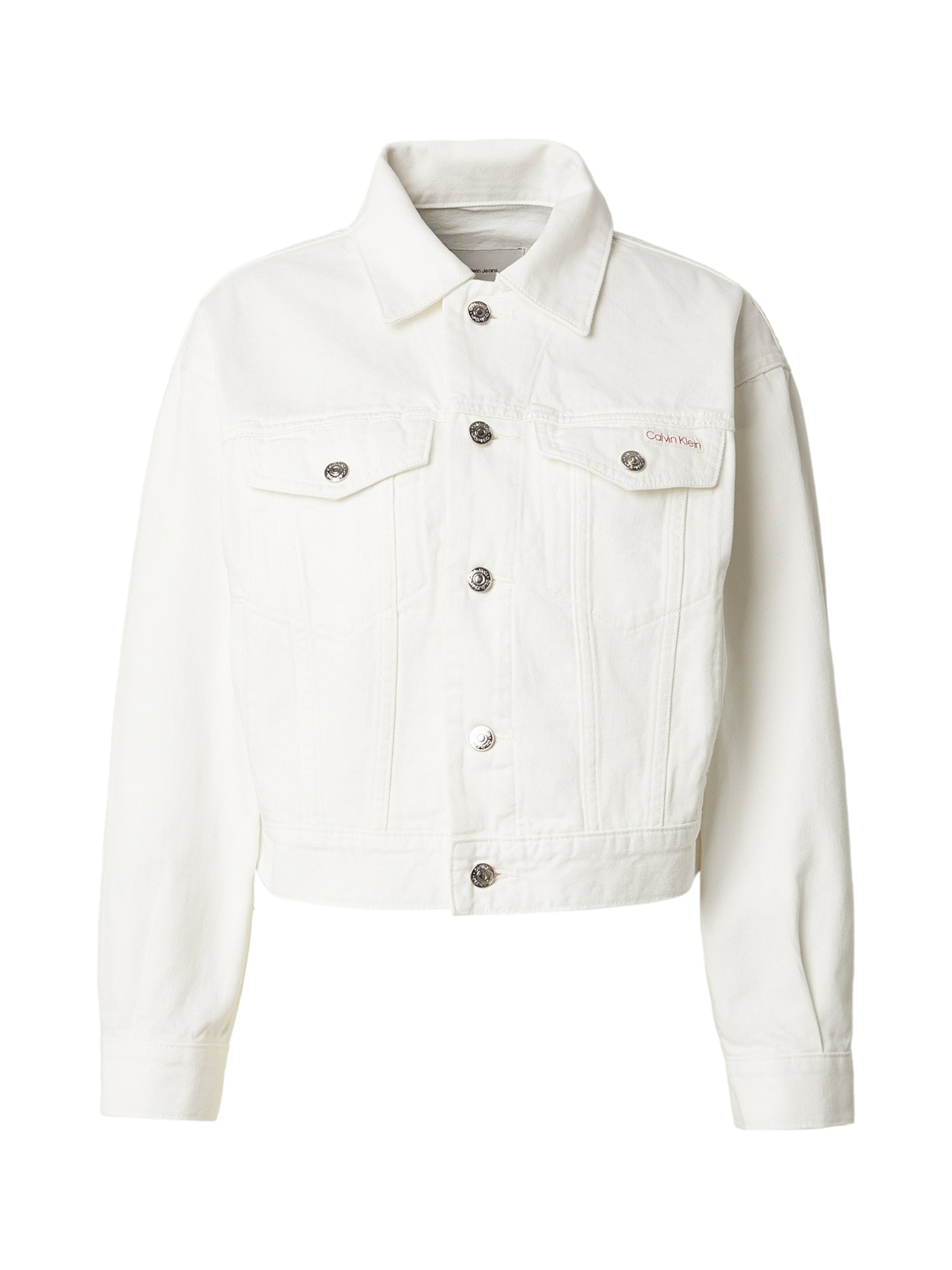 Calvin Klein Jeans Átmeneti dzseki - fehér: elől