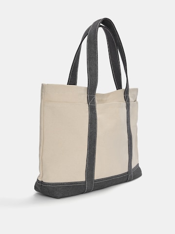 Pull&Bear Nákupní taška – šedá