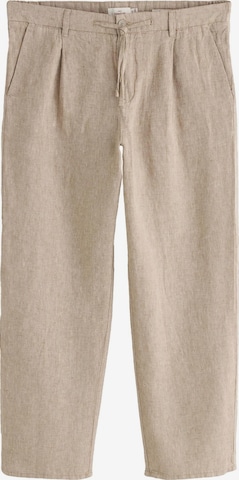 Loosefit Pantalon à pince Next en marron : devant