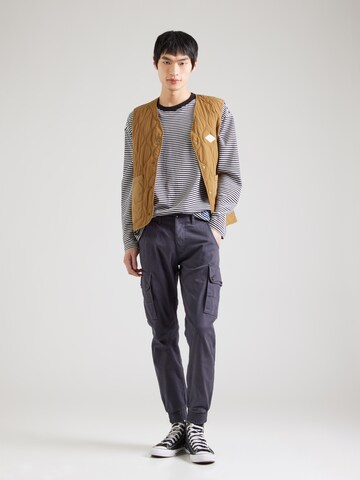 JACK & JONES Tapered Hose  'JWHPAUL JJWARNER' in Blau