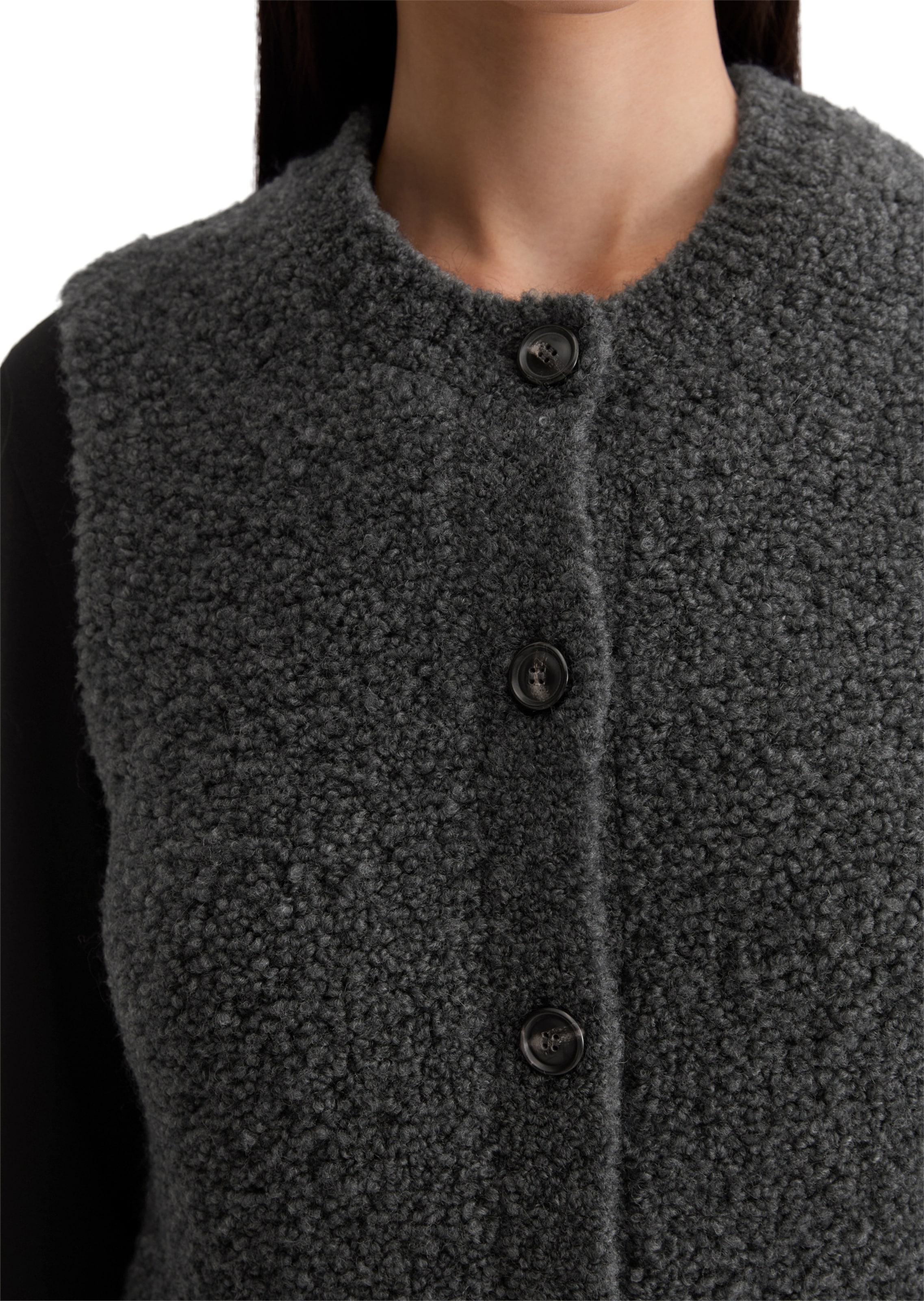 Marc O'Polo Strickjacke in Grau