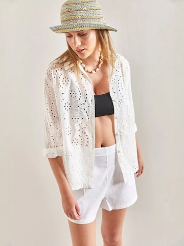 Bianco Lucci - Blusa em branco