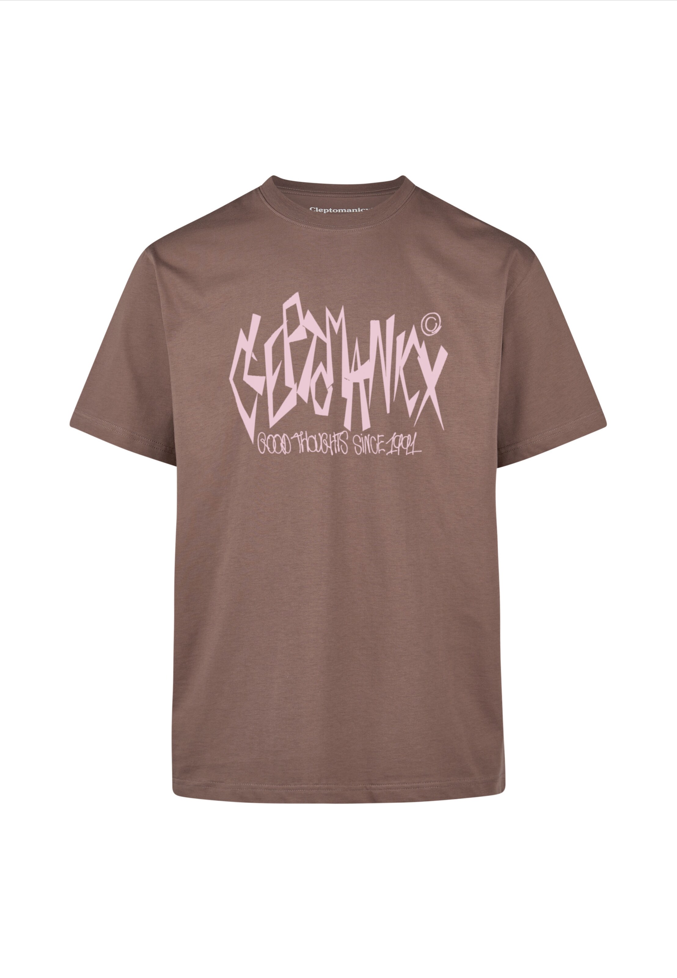 Cleptomanicx Shirt in Brown: front