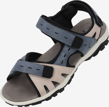 Palado Sandale 'Ginva' in Blau: Vorderseite