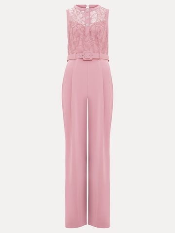 Phase Eight Jumpsuit in Pink: front