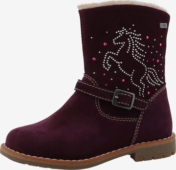 LURCHI Boots 'Freya' in Red: front