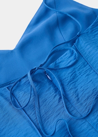 MANGO Kleid 'Spring' in Blau