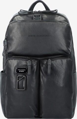 Piquadro Backpack 'Harper' in Black: front