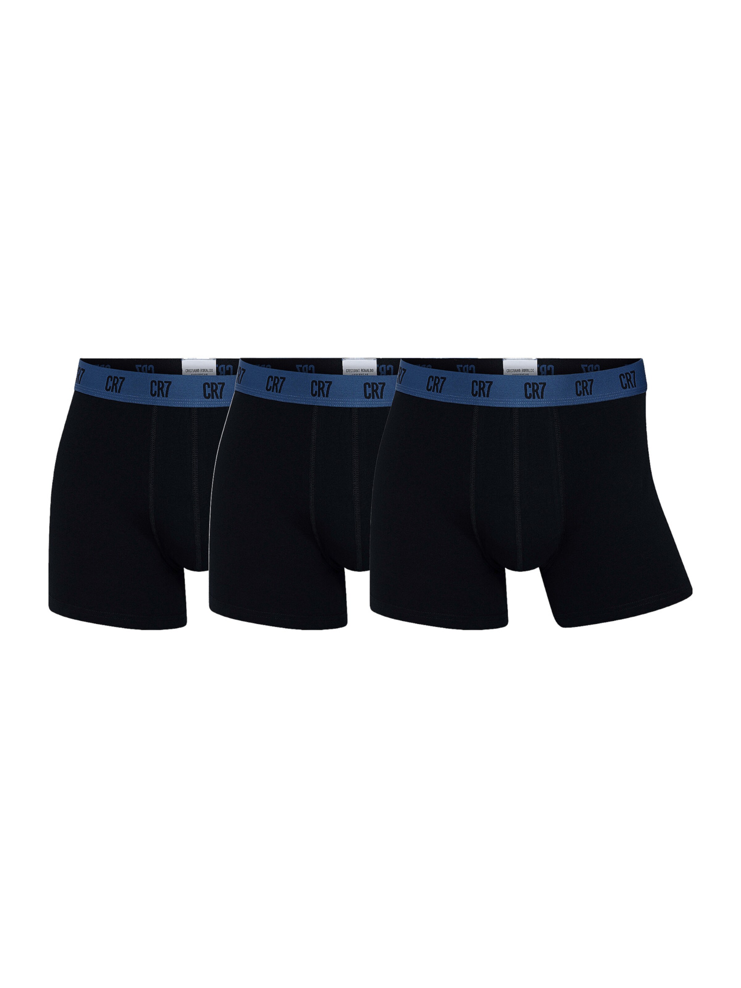 CR7 - Cristiano Ronaldo Boxershorts in Schwarz: Vorderseite