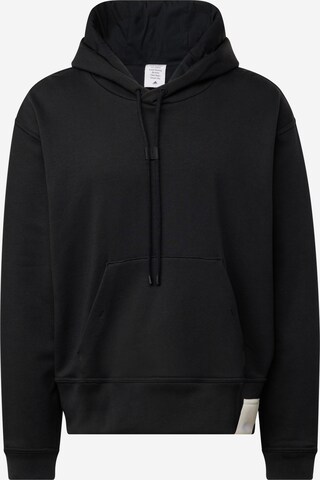 Sweat de sport 'Lounge Heavy French Terry' ADIDAS SPORTSWEAR en noir : devant