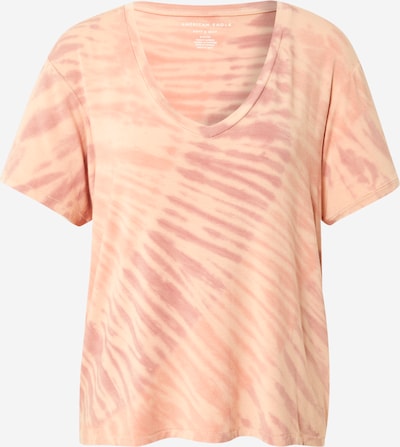 American Eagle T-Shirt in pfirsich / pastellorange / pastellrot, Produktansicht