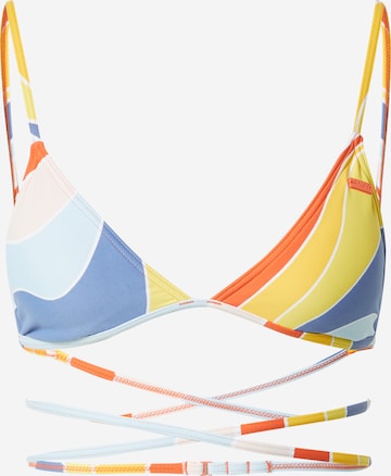 ROXY Triangel Bikinitop 'PALM CRUZ' in Gemengde kleuren: voorkant