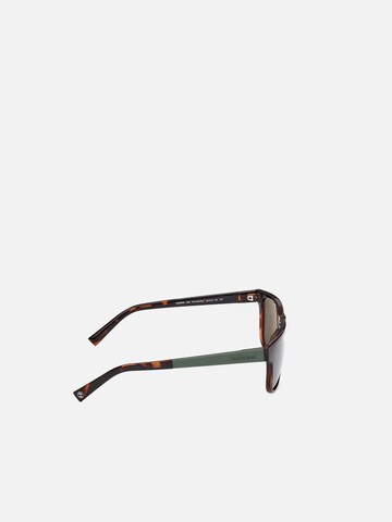 TIMBERLAND Sonnenbrille 'Timberland TB00069 Shiny dark red 56/16/140 MAN Sunglasses'‌‌‌‌ in Braun