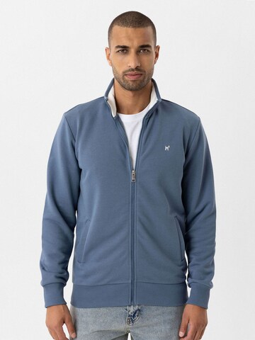 Williot - Sudadera con cremallera 'MURCIA' en azul: frente