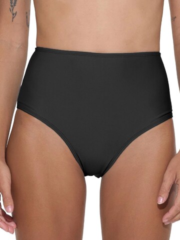 69Slam - Braga de bikini 'BRAGUITA BIKINI TALLE ALTO ALANA NEGRA' en negro: frente
