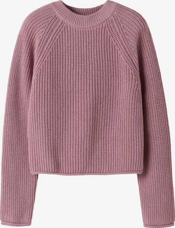 NAME IT Pullover 'NKFVENJA' in Lila: Vorderseite