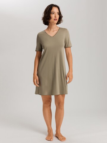 Hanro Nightgown ' Cotton Silk ' in Brown