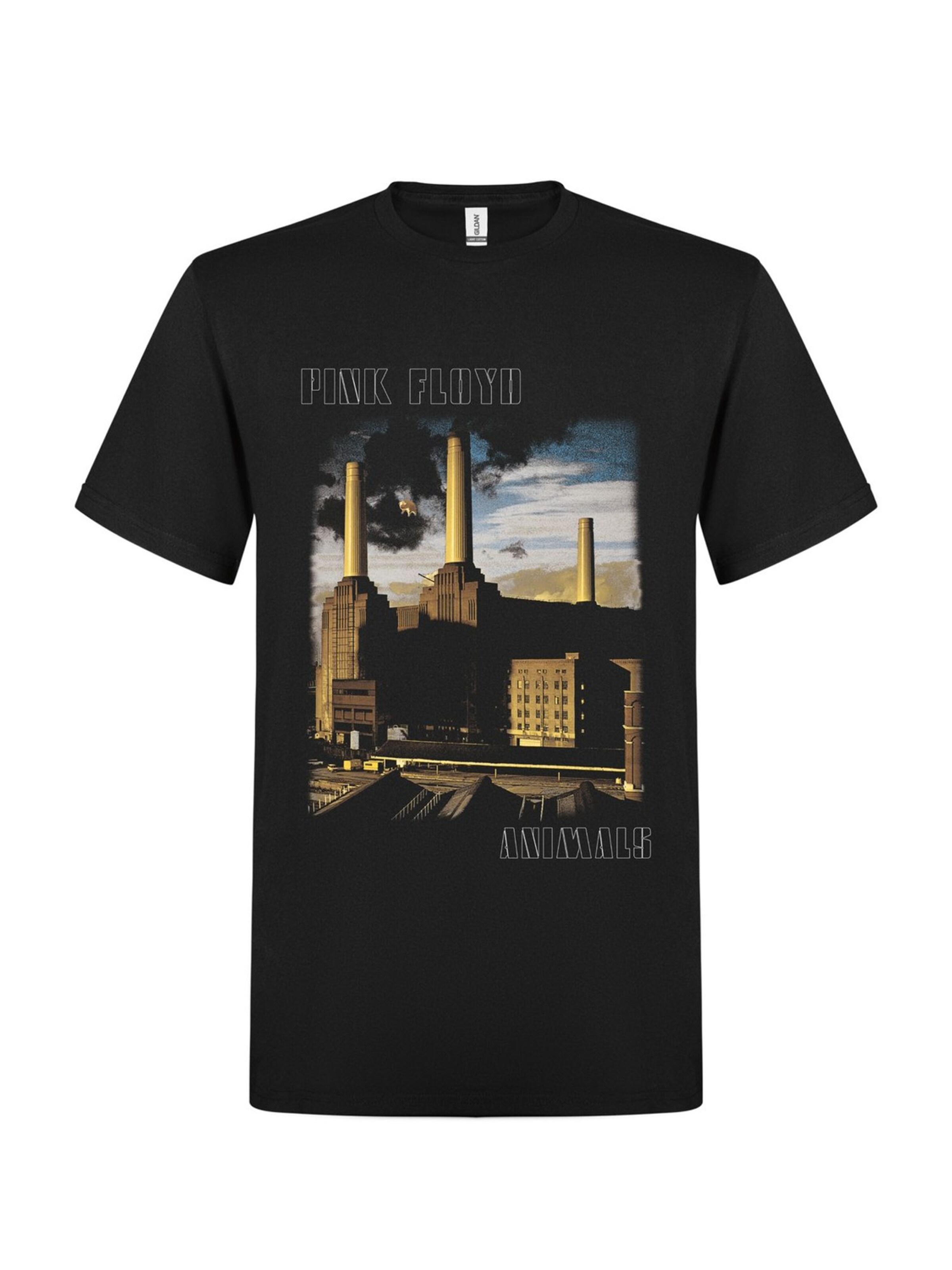 Maglietta 'Pink Floyd - Animals' di Pink Floyd in nero: frontale
