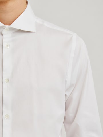 Bertoni Slim fit Button Up Shirt 'Kalf' in White