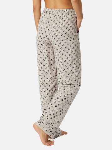 SCHIESSER Pyjamahose ' Mix & Relax ' in Beige