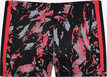 wavebreaker Badehose in Schwarz: Vorderseite