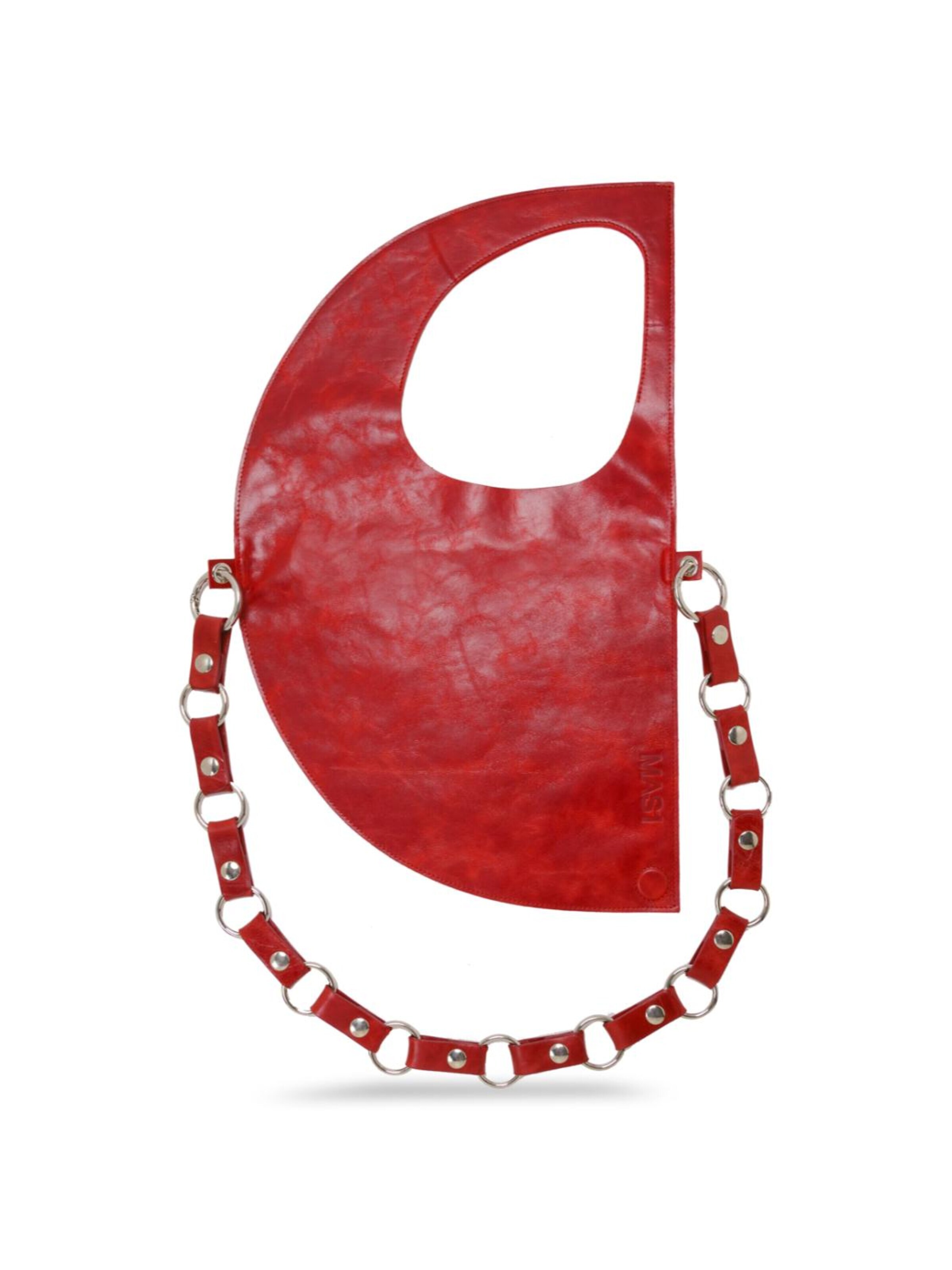 MAS1 Shoulder Bag 'D Bag x Duo' in Red