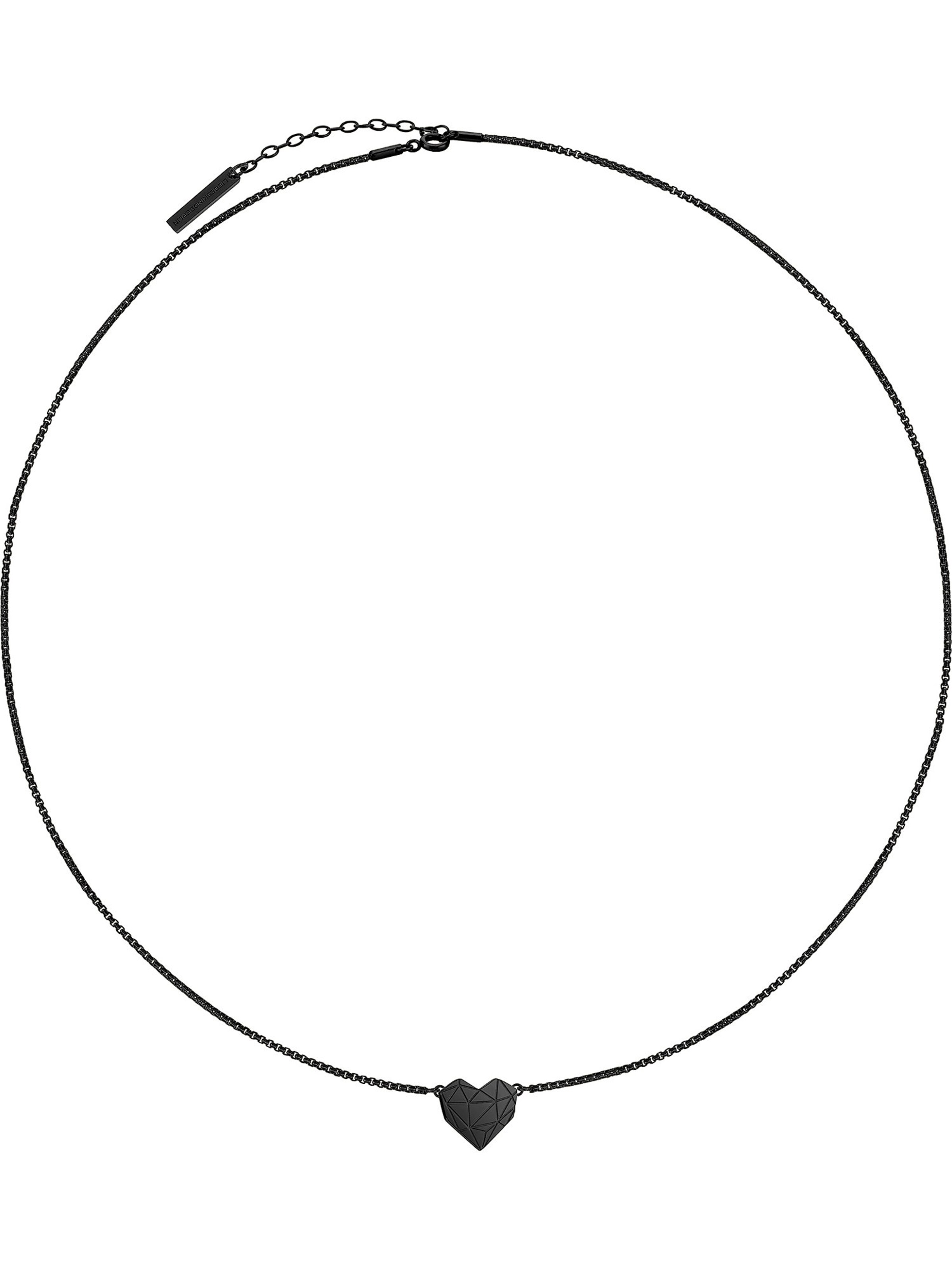 Liebeskind Berlin Necklace in Black: front