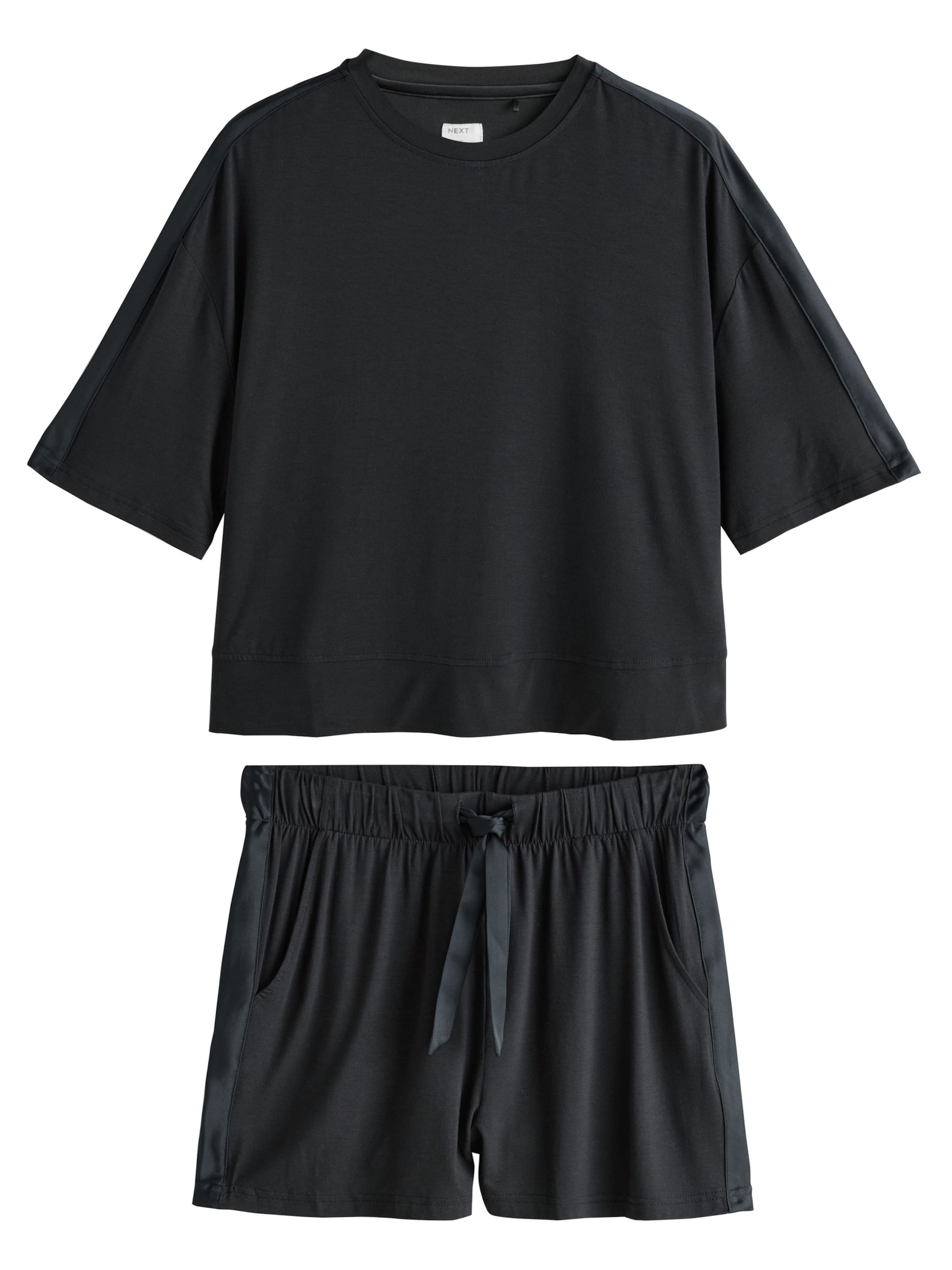 Next Pajama in Black: front