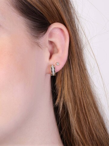 Lucardi Earrings 'Klassisch' in Gold