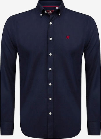 Williot - Ajuste estrecho Camisa en azul: frente