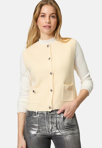 Pullover di zero in beige: frontale