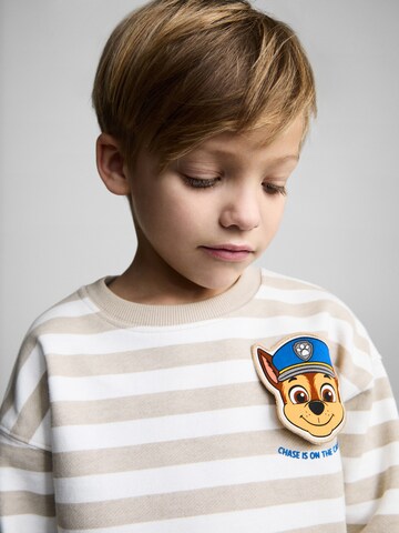 MANGO KIDS Sweatshirt i beige