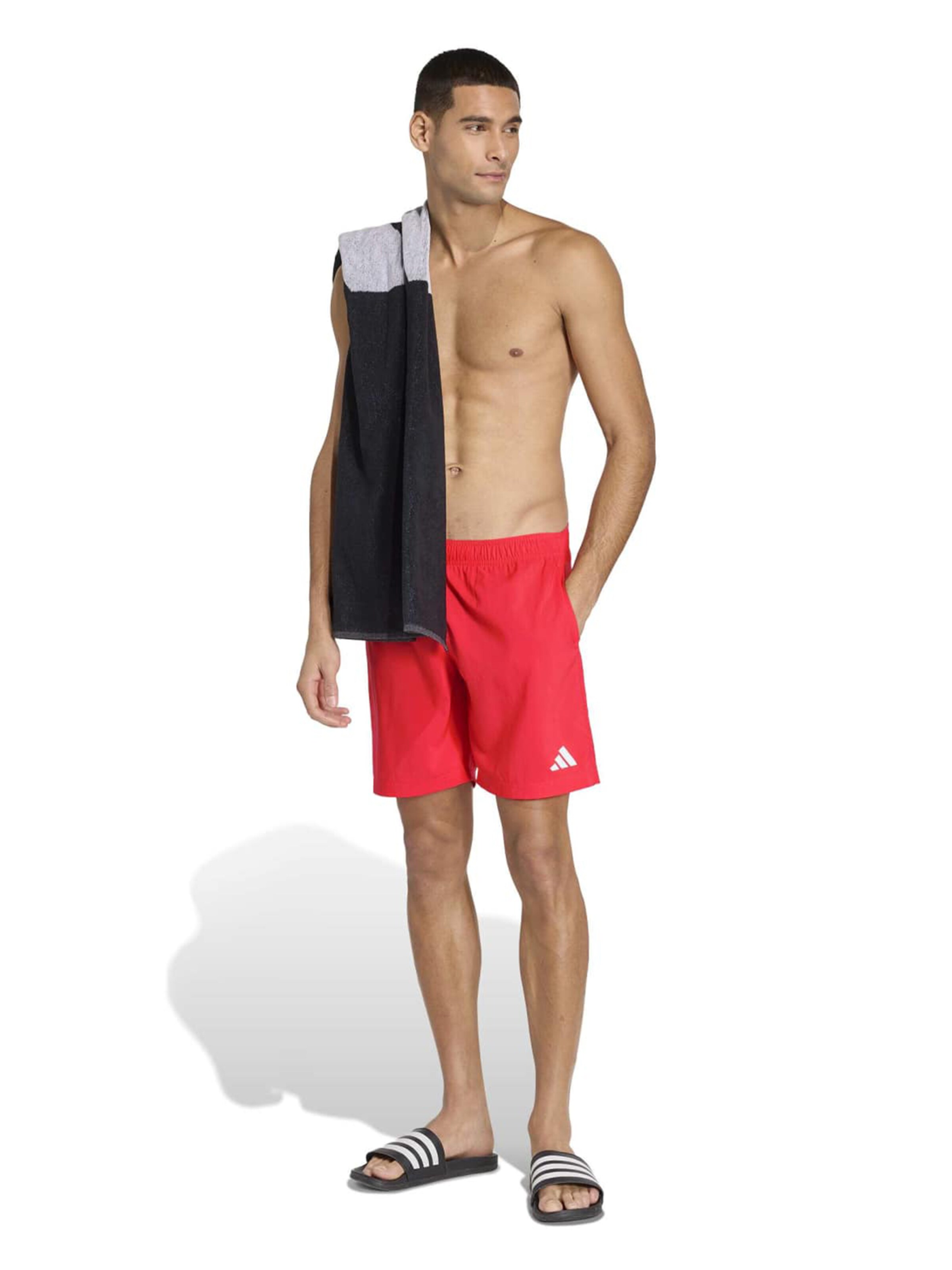 ADIDAS SPORTSWEAR Sportovní plavky 'ESS' – červená