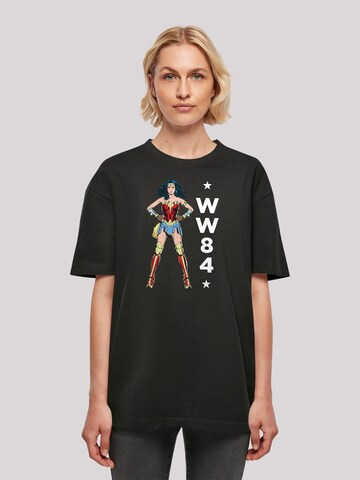 T-shirt oversize 'DC Comics Wonder Woman 84 Standing' F4NT4STIC en noir : devant