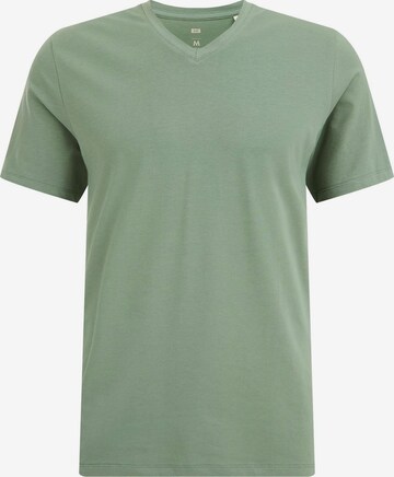 T-Shirt WE Fashion en vert : devant