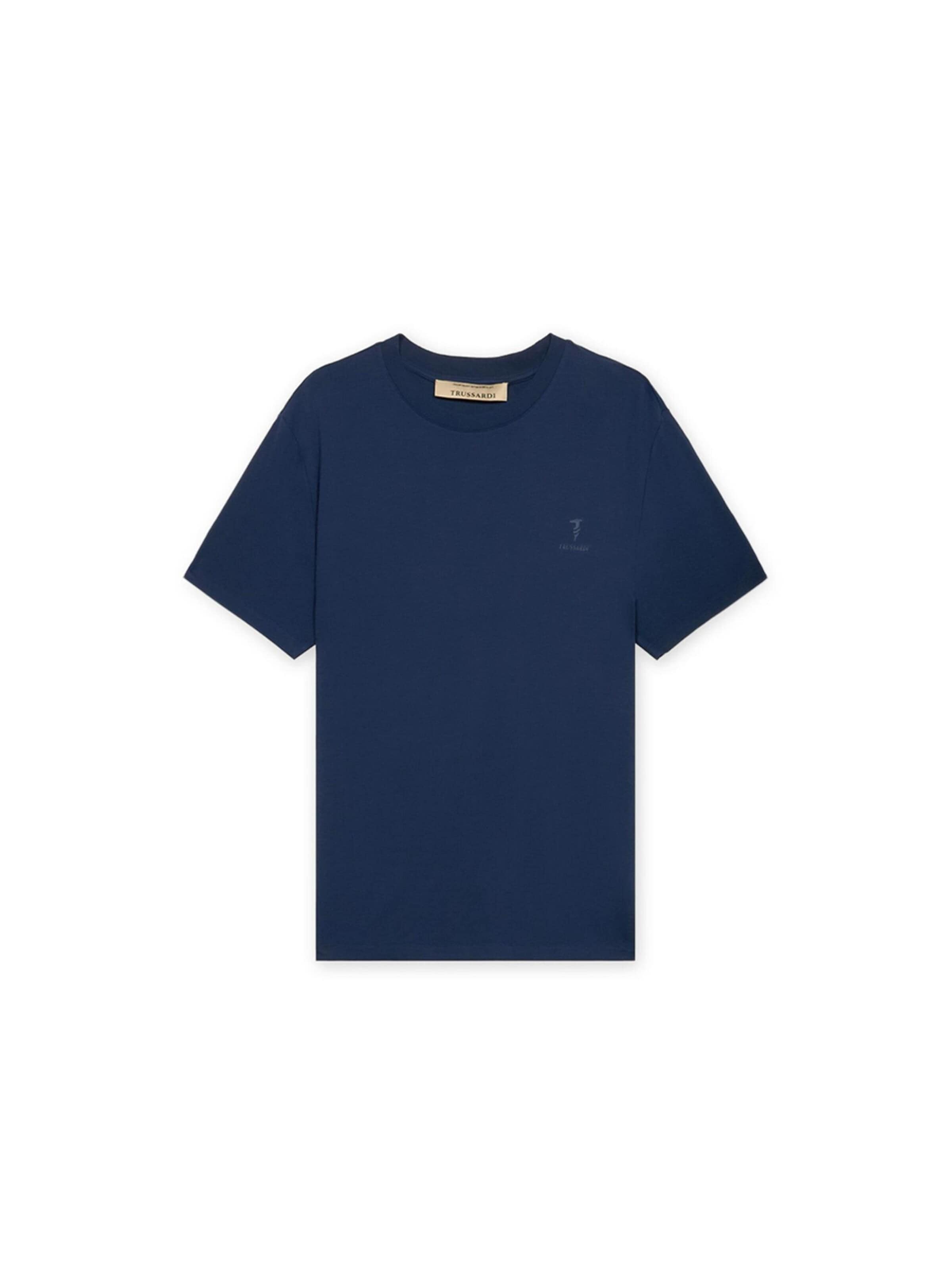 Trussardi Shirt in Blauw: voorkant