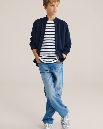 WE Fashion Kardigan w kolorze niebieski