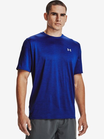 UNDER ARMOUR Performance shirt in Blue: front