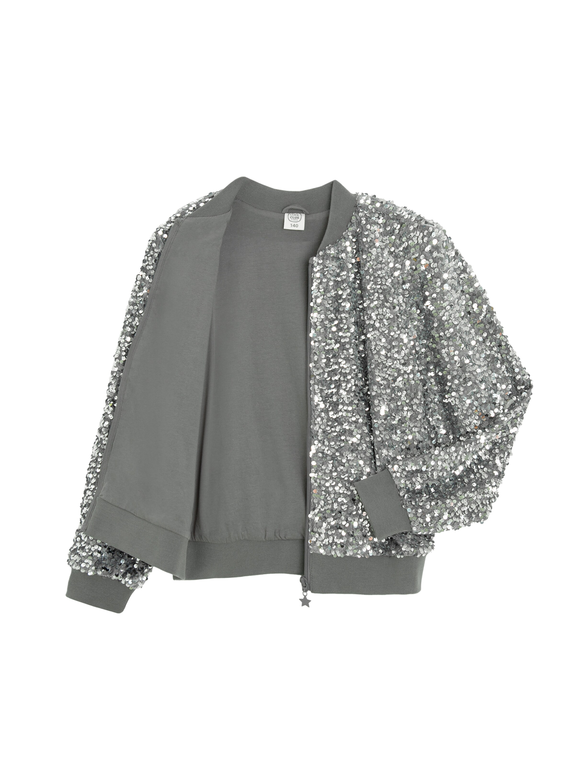 sudrabs Cool Club Sportiska jaka: no priekšpuses