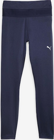 Skinny Pantalon de sport 'Strong Ultra' PUMA en bleu : devant